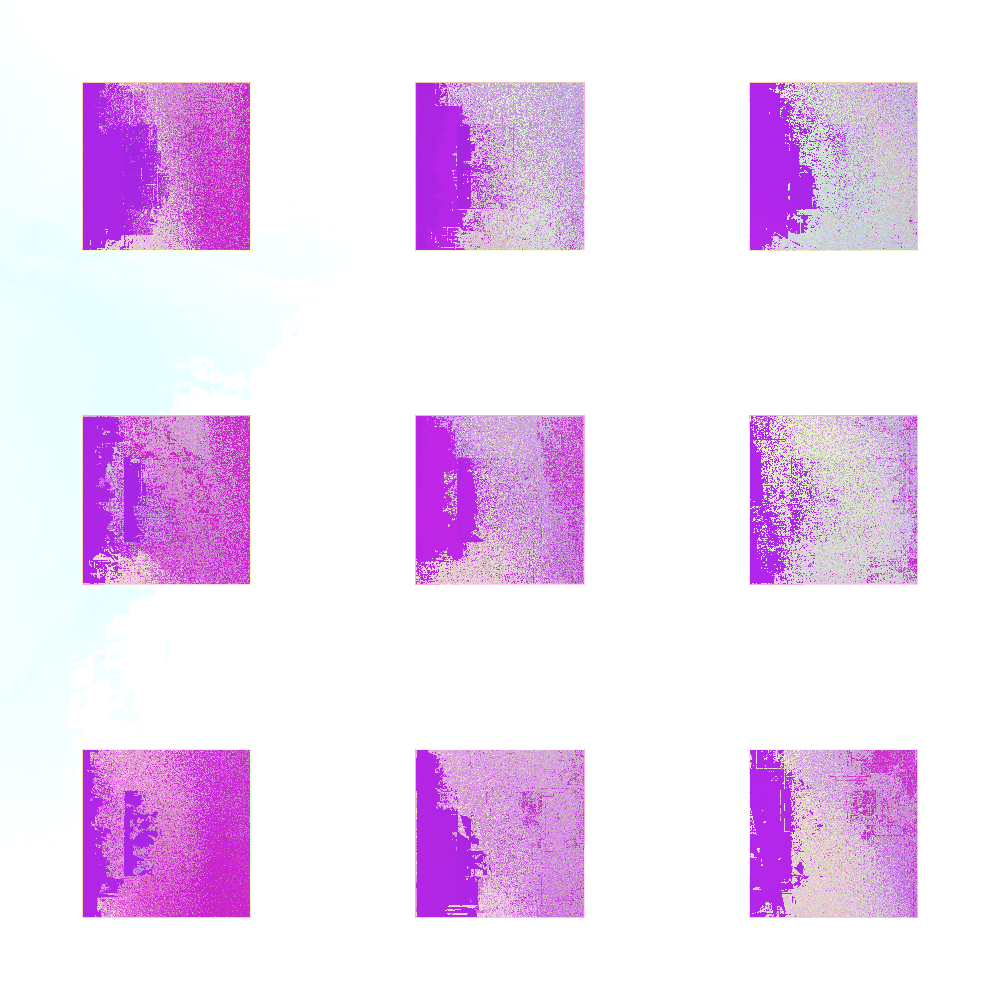 Ethereal Glitched Quadrangles #5 static token preview