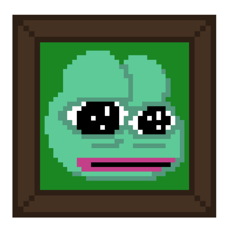 Pepe Portraits #6 static token preview
