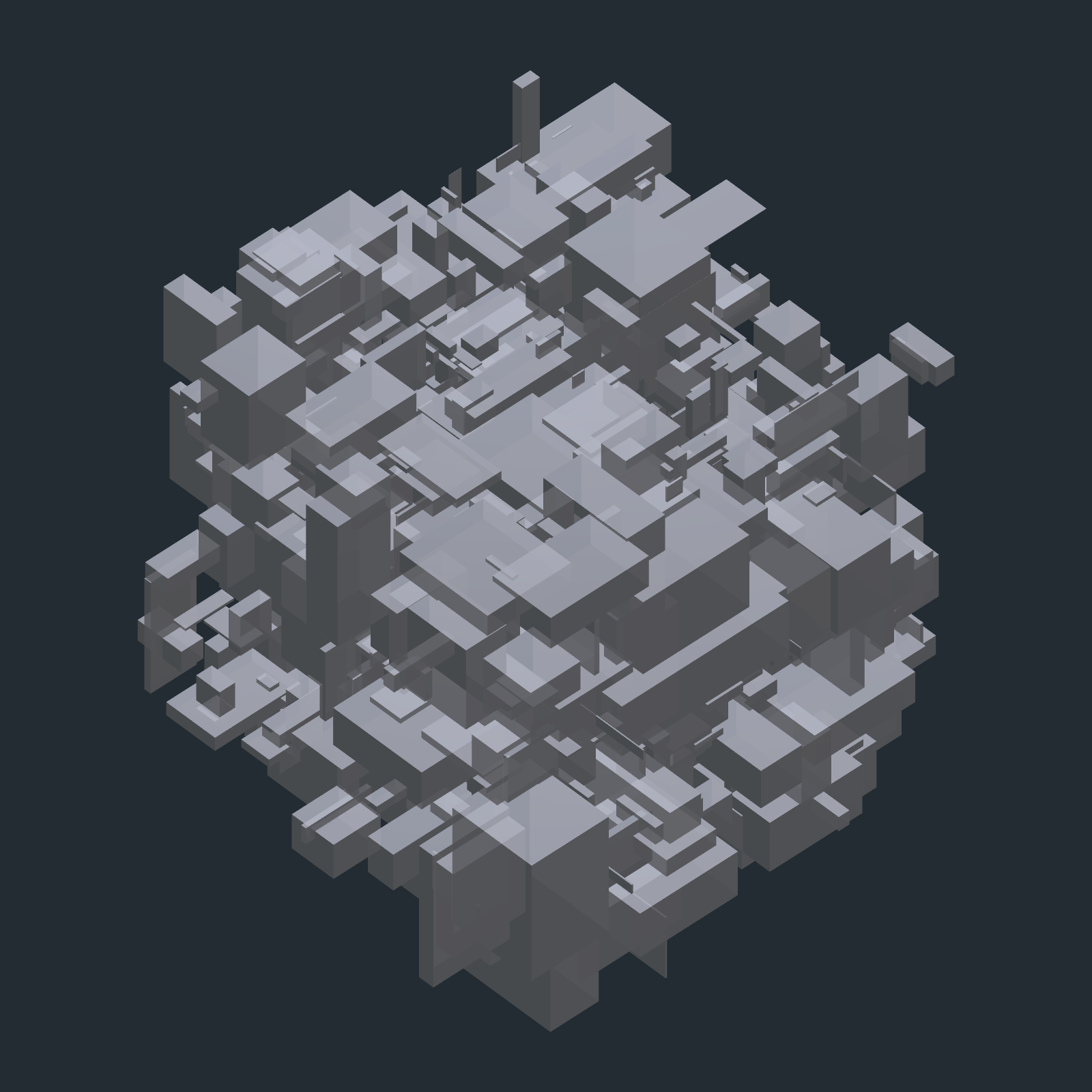 Cube Cities #3 static token preview