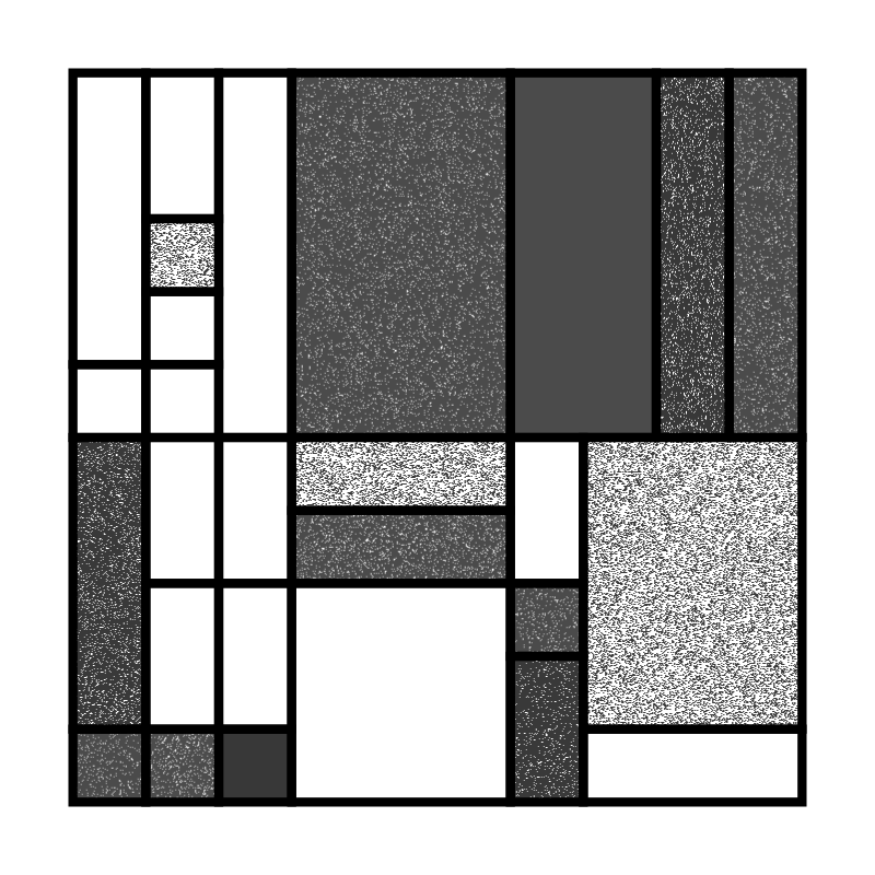 Mono Mondrian #2 static token preview