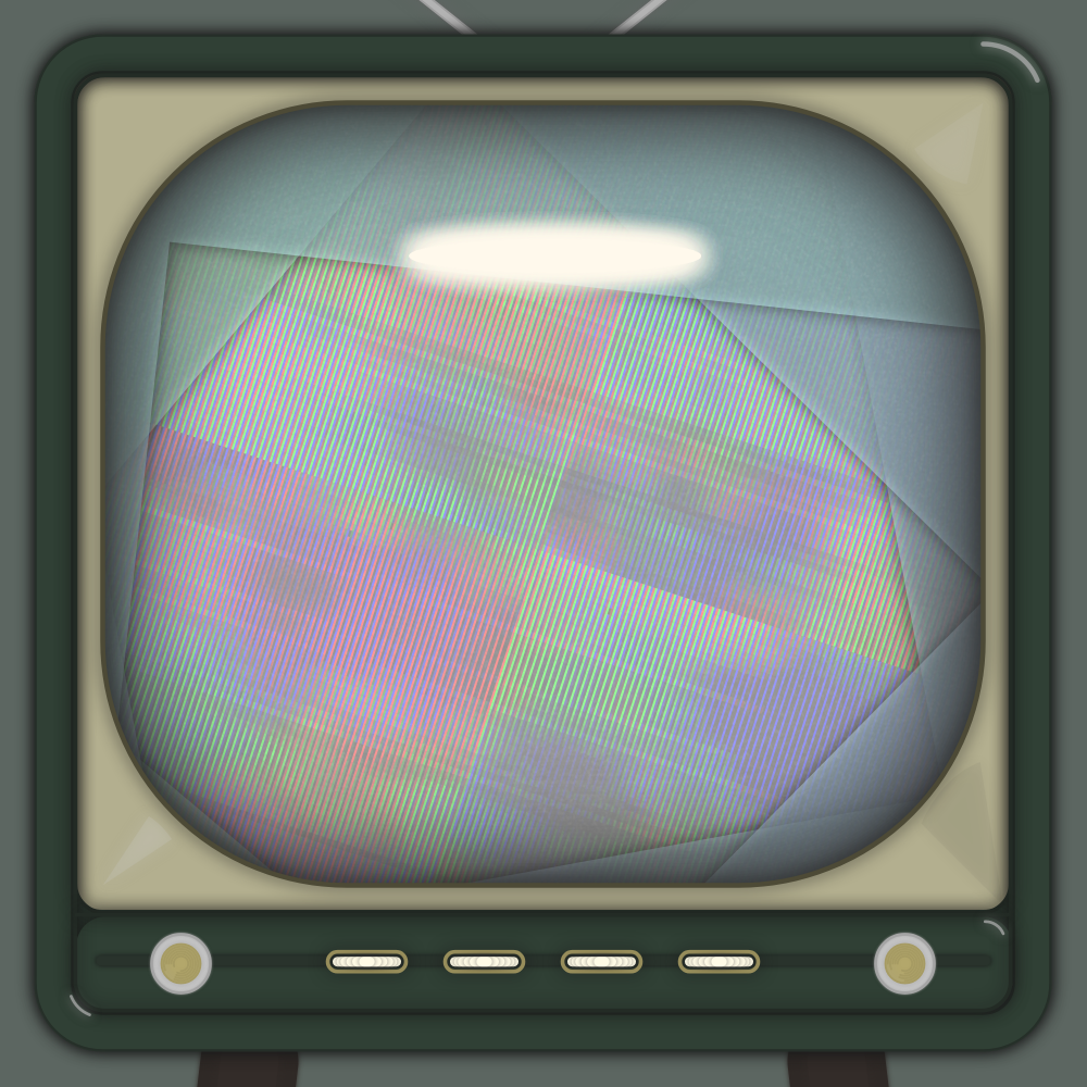 broken TV #12 static token preview
