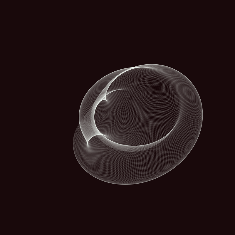 Le Blob Moiré #17 static token preview