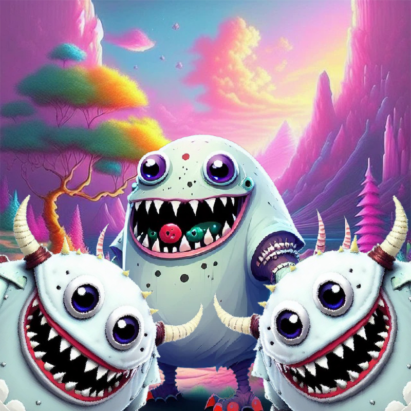 Candy Monsters #15 static token preview