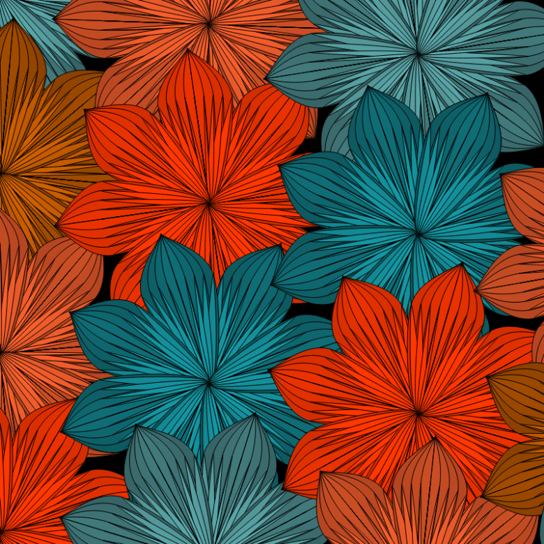Geo Flowers #2 static token preview