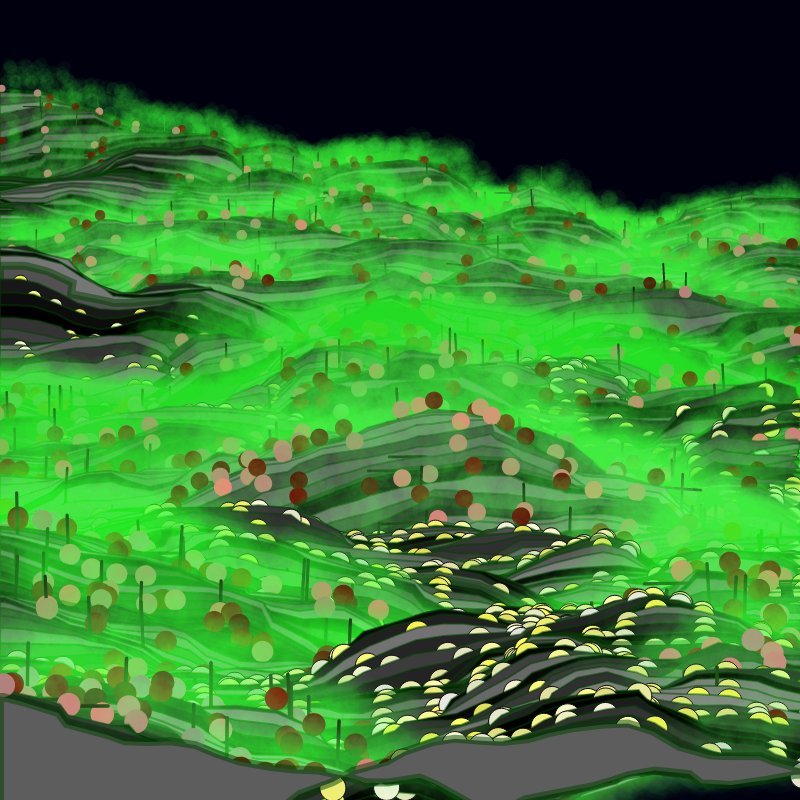 Alien Landscape #23 static token preview