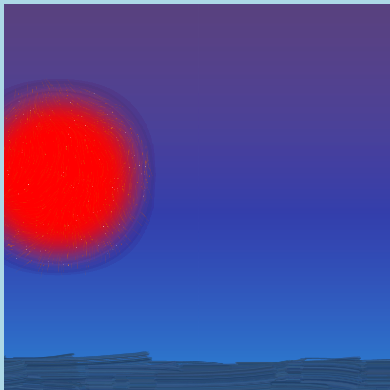 Perlin Sun #19 static token preview