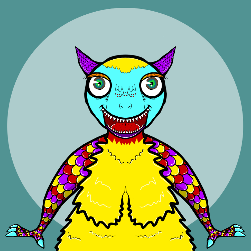 MoonMistMonsters #5 static token preview