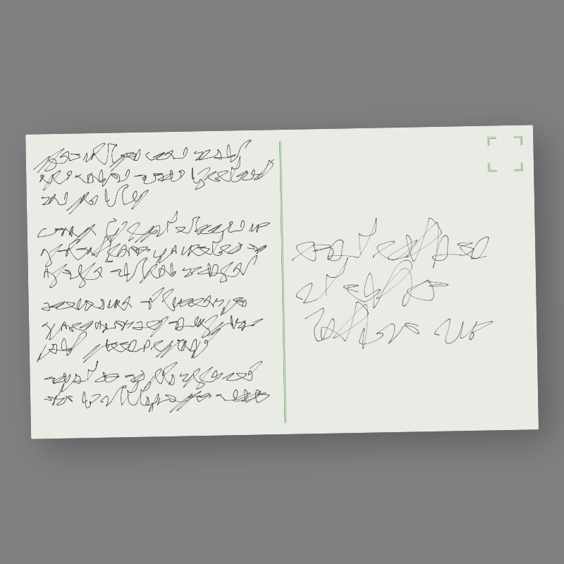 Unmailed Postcards #9 static token preview
