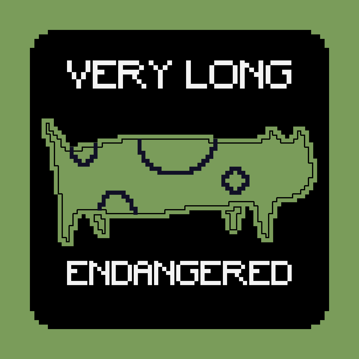 VERY LONG ENDANGERED CAT #13 static token preview