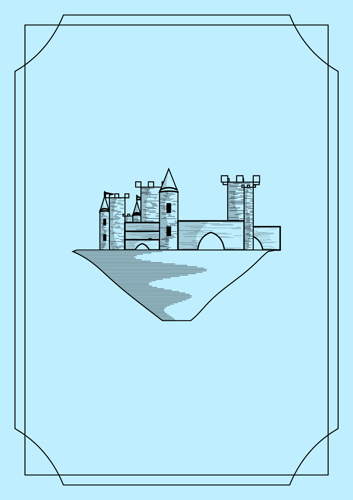 Minimalist Castle #8 static token preview
