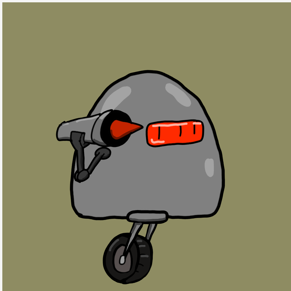 Evil Robots #8 static token preview