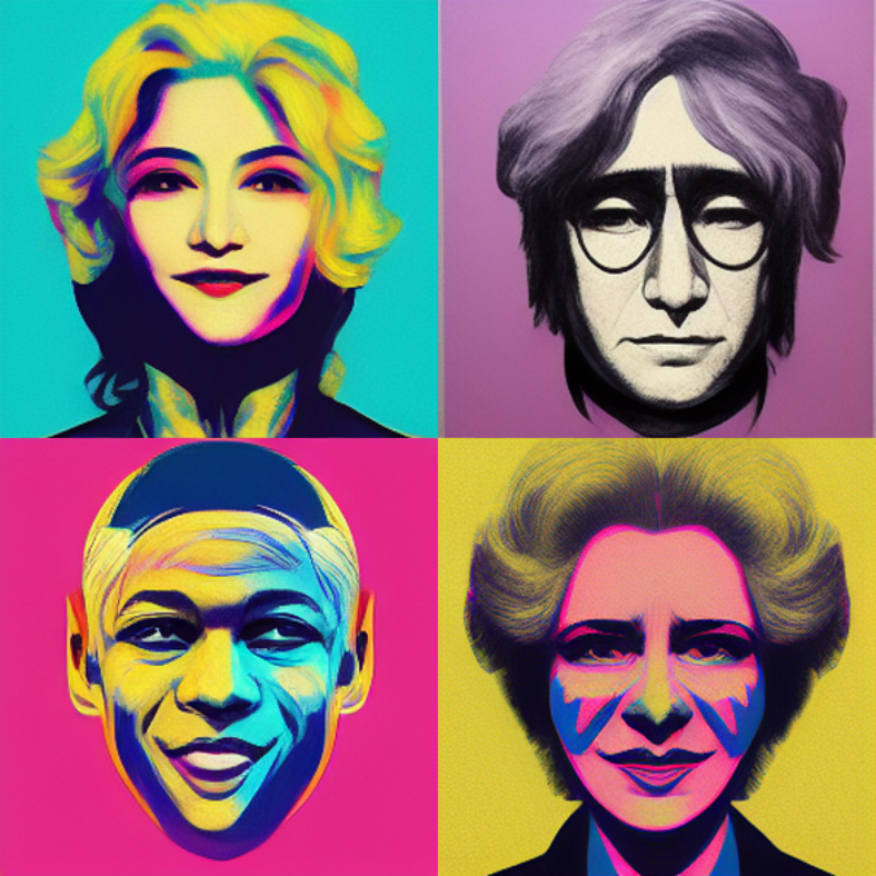 Worldy Warhol #28 static token preview