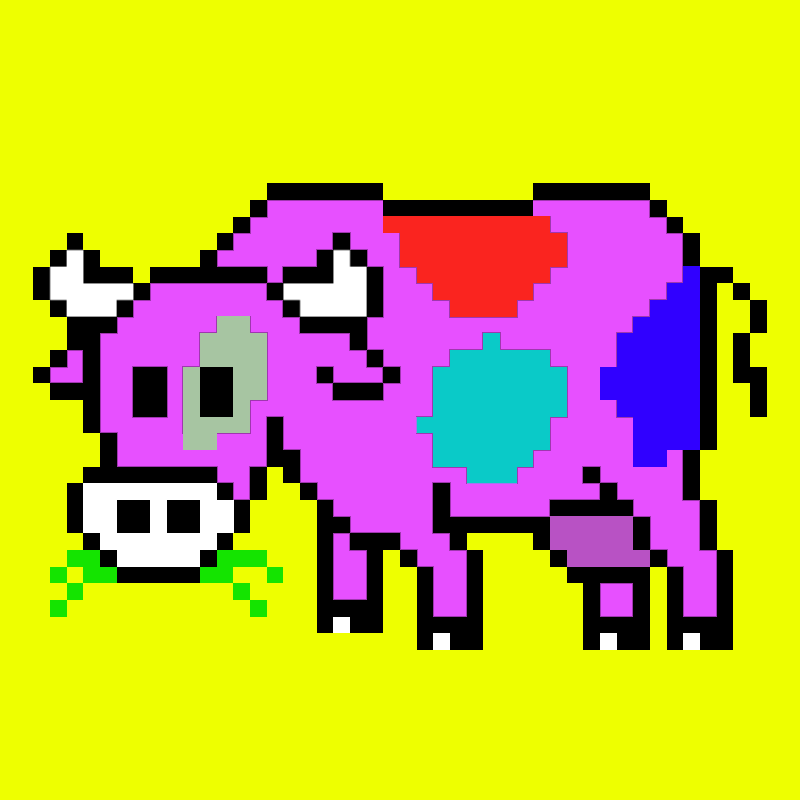 CryptoCows #25 static token preview