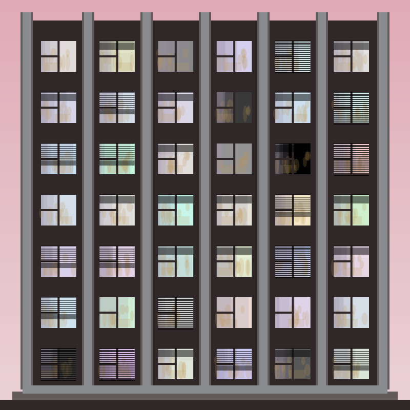 Night Windows #3 static token preview