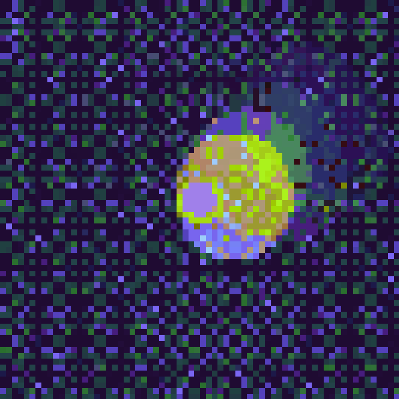 Psychedelic Pixels #15 static token preview