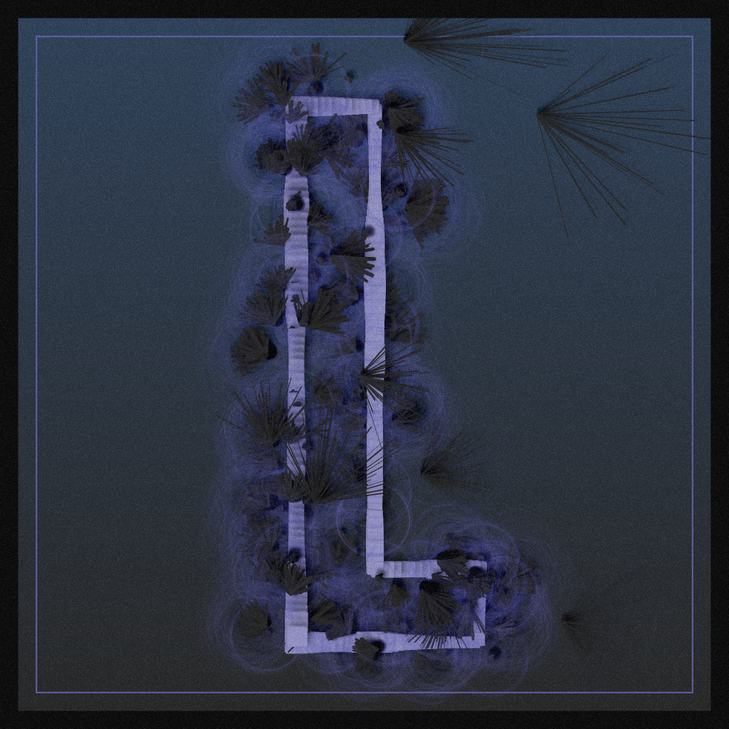 Flowery Letter #22 static token preview