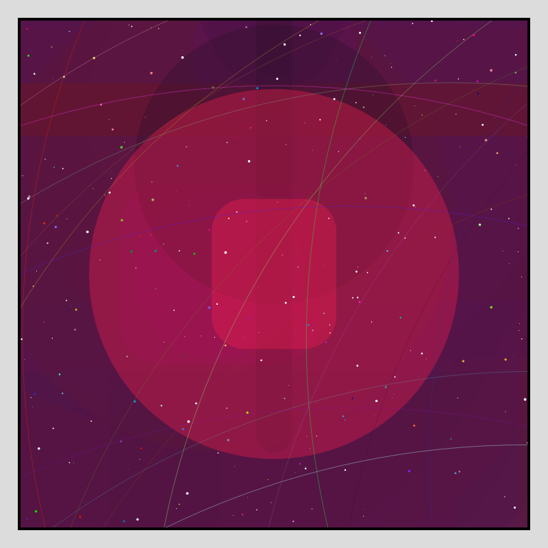 Color Field Starry B #50 static token preview