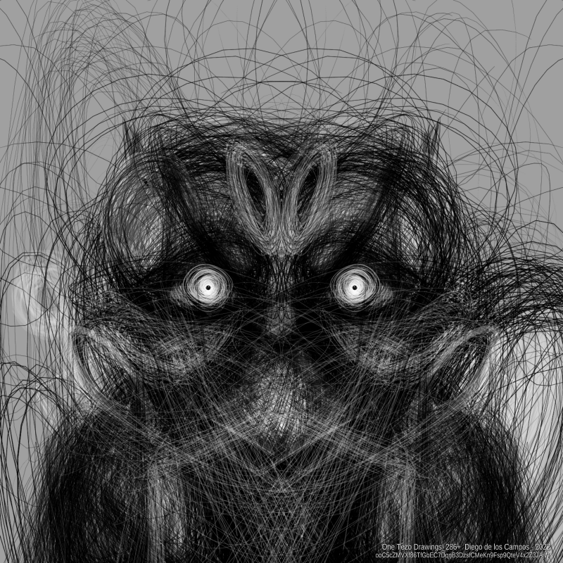 One Tezo Drawings_286+ #19 static token preview