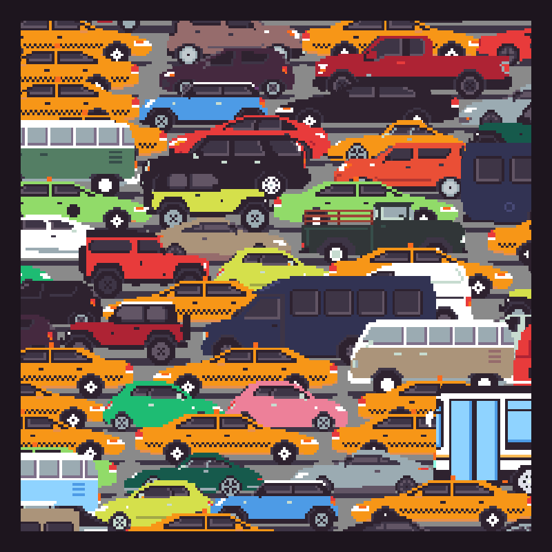Traffic Jam #33 static token preview
