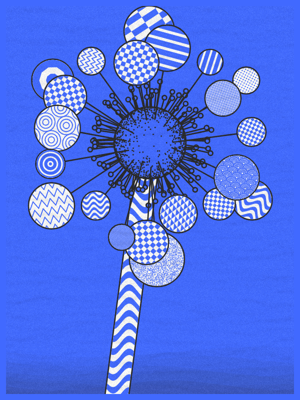 Abstract Dandelion #17 static token preview