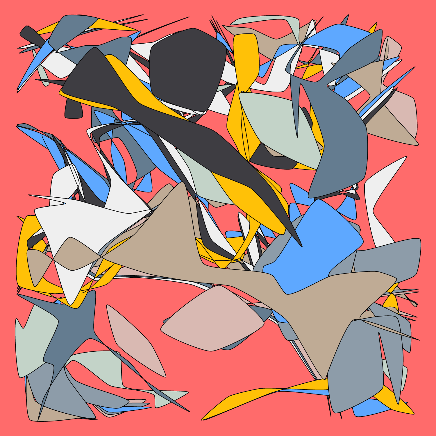 Geometric colorful shapes 2 (Free edition) #15 static token preview