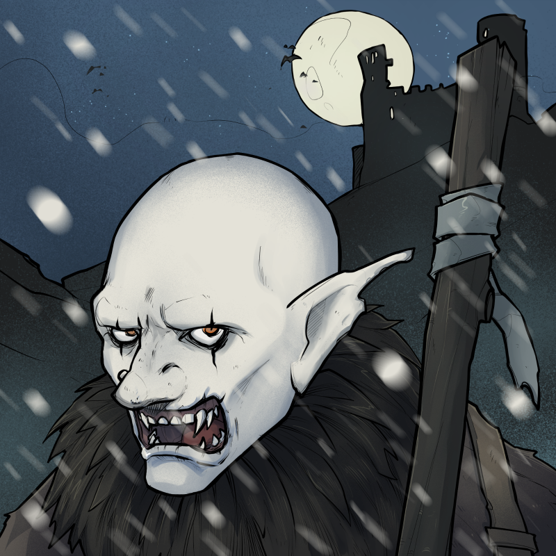 KRAMPUS #21 static token preview