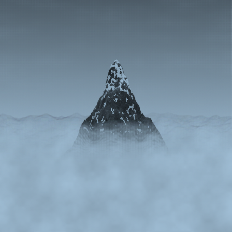 Mountain Peak #6 static token preview