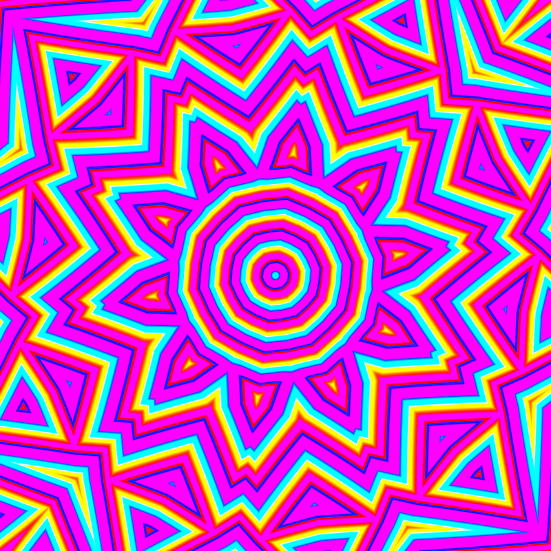 Psilocybin vision #3 - #fxhashturnsone #15 static token preview