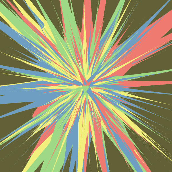 drip flower painting #16 static token preview