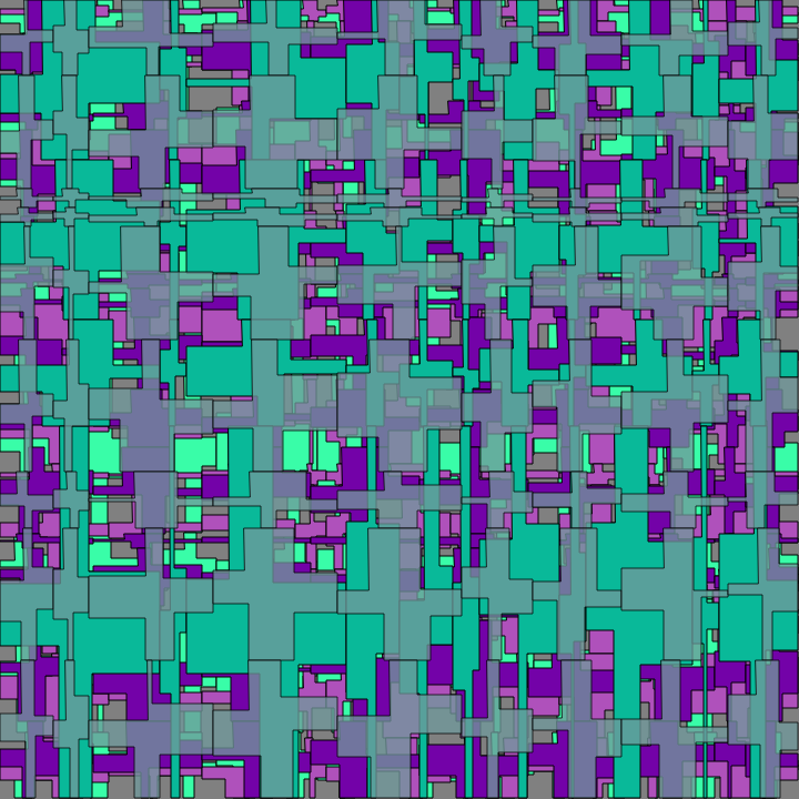 Chopped Square Tessellation #16 static token preview