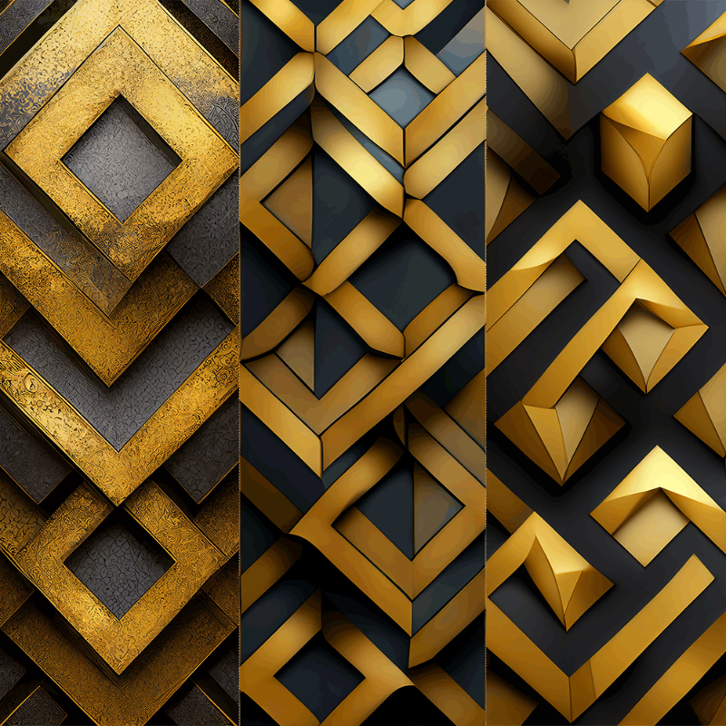 AI Gold #9 static token preview