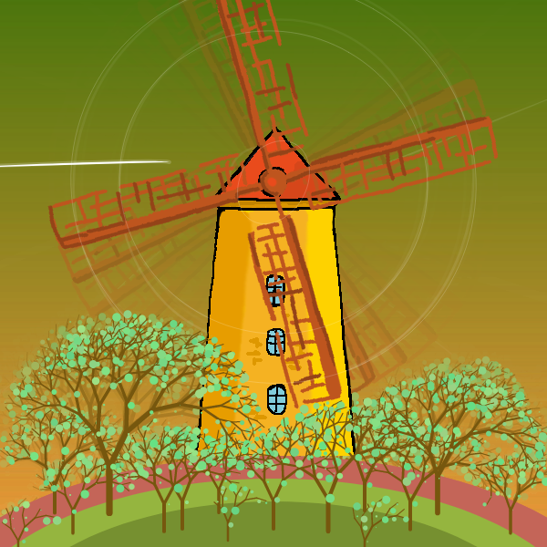 Tree Desiring Calm but Wind Restless #23 static token preview
