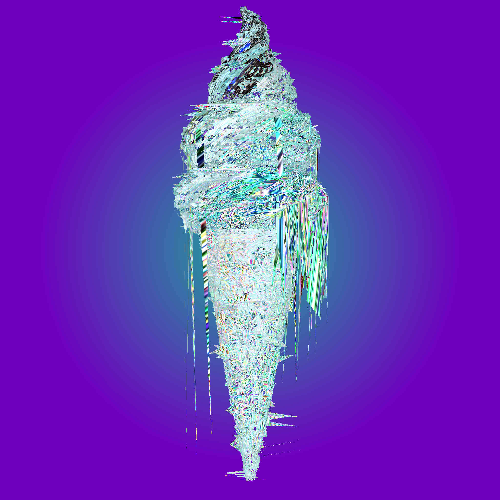 Genuary 3 🍦 Glitch Art #11 static token preview