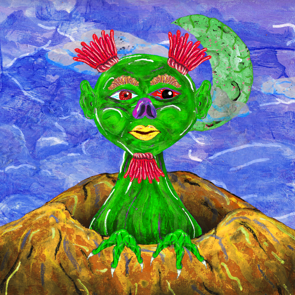 VOLCANIC CREATURES #8 static token preview