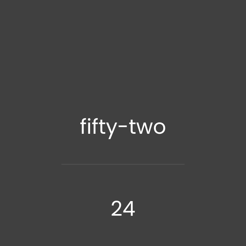 aoon - alphabetical order of numbers #24 static token preview
