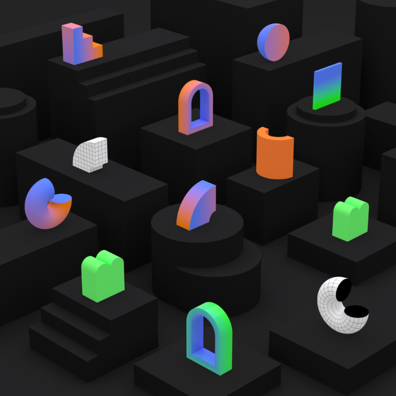 GEOMETRY GUBAHAN #16 static token preview