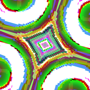 Melting pixels project preview