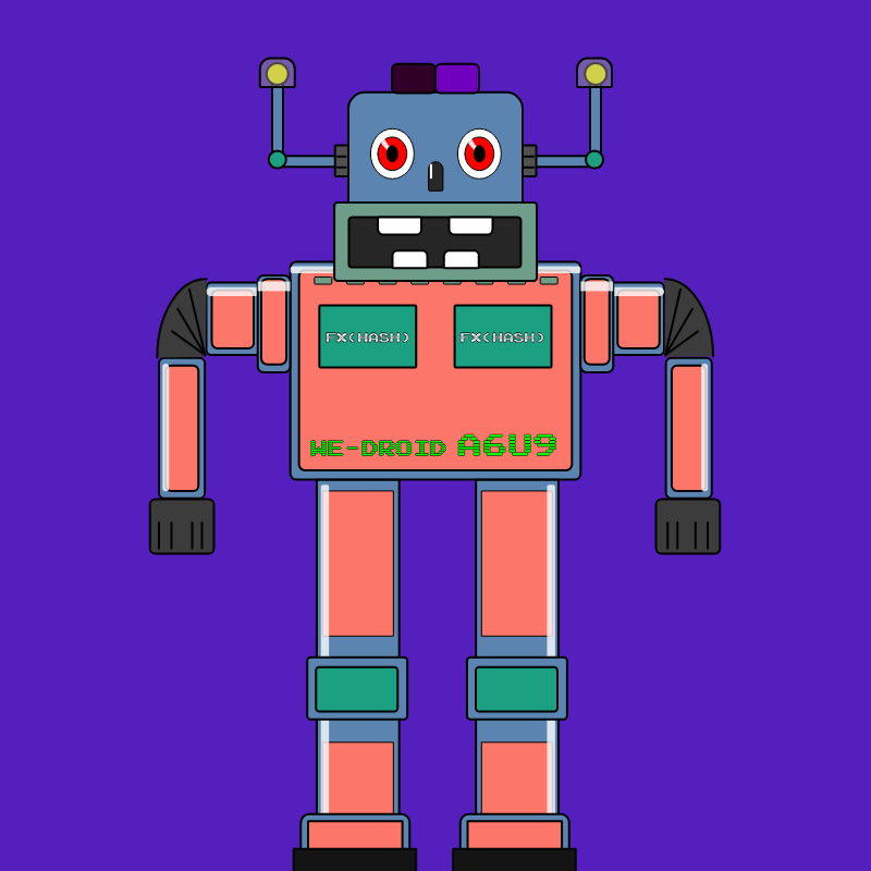 WE-DROIDs #13 static token preview