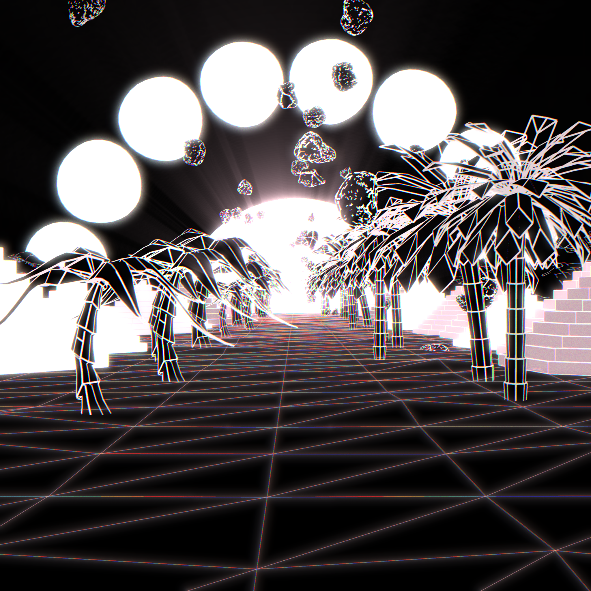Synthwave Landscape #4 static token preview