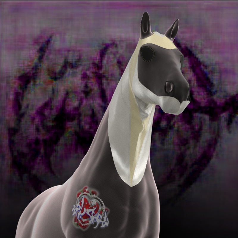 Cursed Horses #2 static token preview