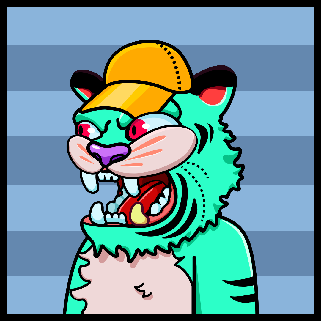 TIGERS Bored Club #7 static token preview