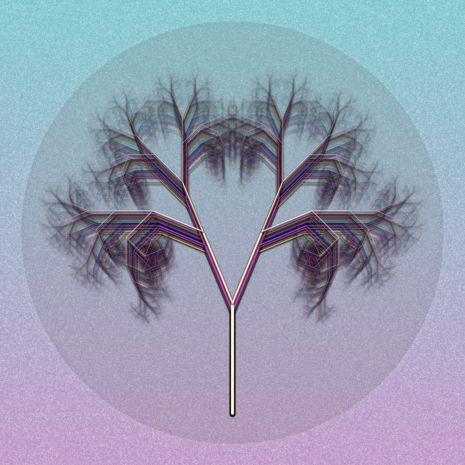 Futuristic Trees #25 static token preview