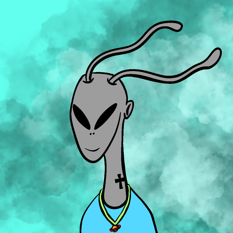 Alien Visitors #2 #22 static token preview