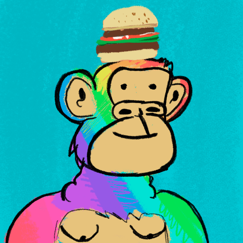 Fat apes burguer club #1 static token preview