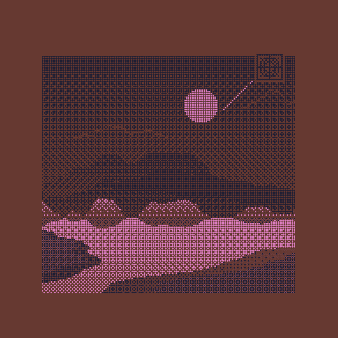 Dithered Nostalgia #8 static token preview