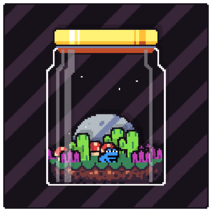 Toad Terrarium #42 static token preview
