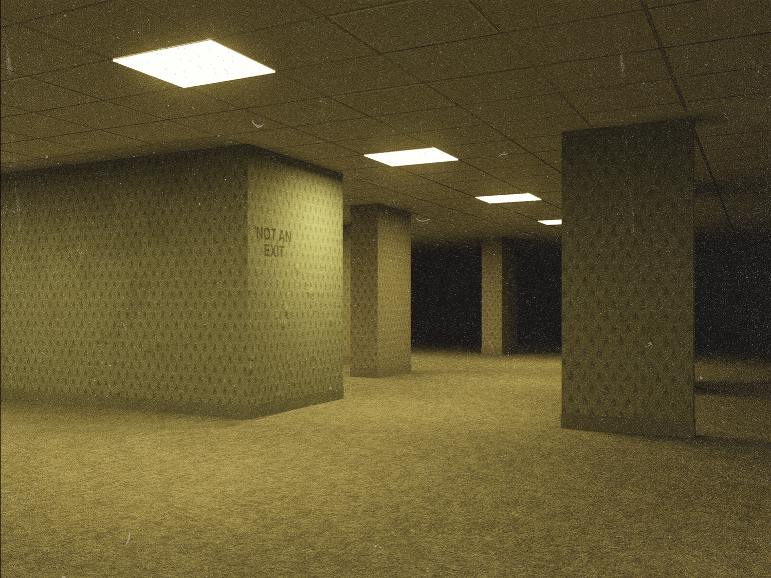 Backrooms Level 0 #14 static token preview