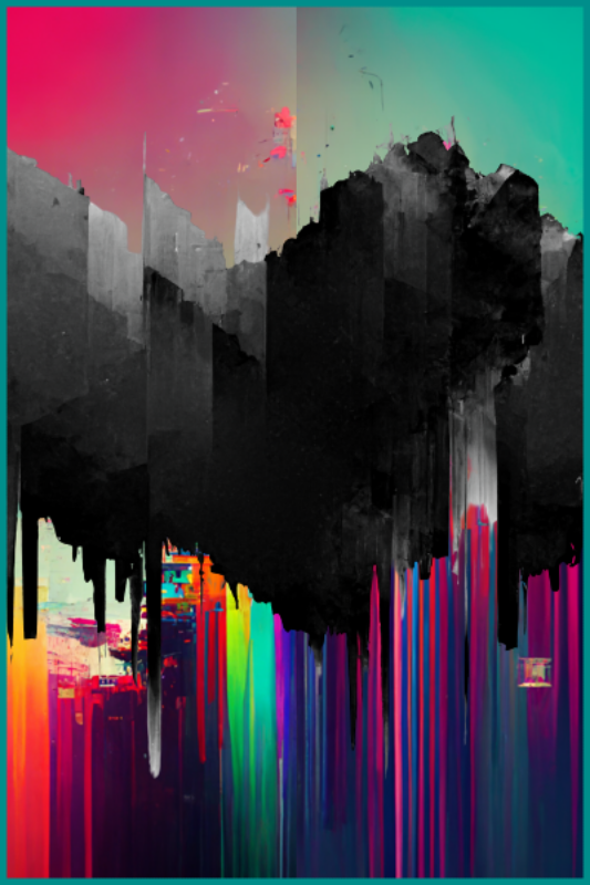 Glitched #9 static token preview