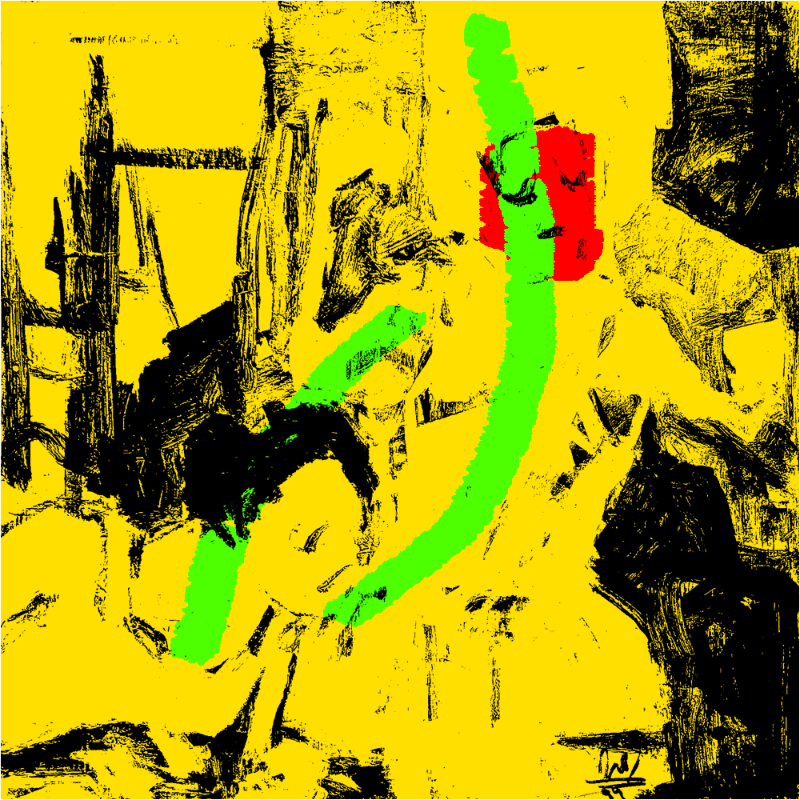 Psychotic painting #2 static token preview