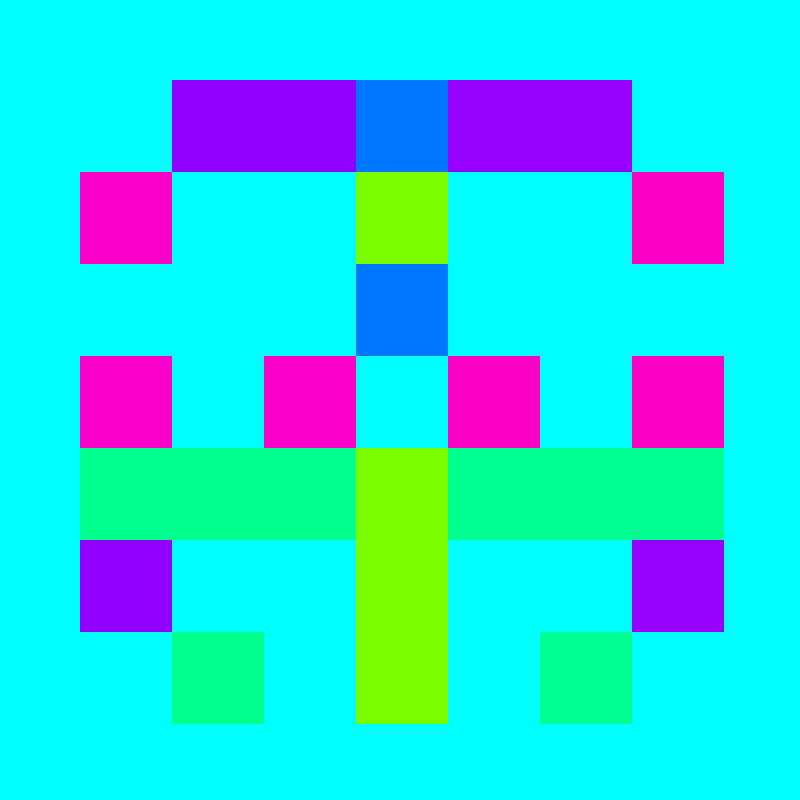 Colorful Invaders #6 static token preview